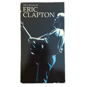Eric Clapton - The Cream of Eric Clapton (VHS, 1990) Rock Concert Classic
